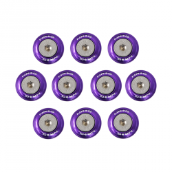 NRG Purple Fender Washer Kit for Plastic