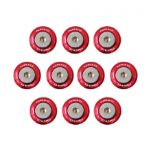 NRG Red Fender Washer Kit for Plastic