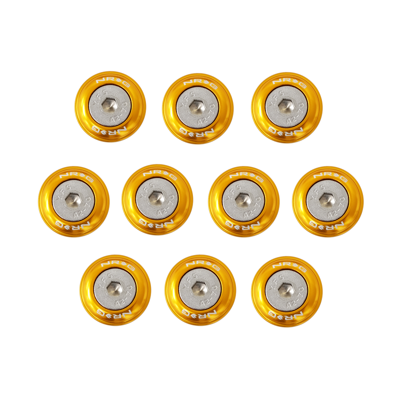 NRG Rose Gold Fender Washer Kit for Metal