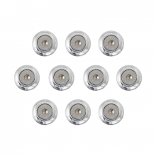 NRG Silver Fender Washer Kit for Plastic