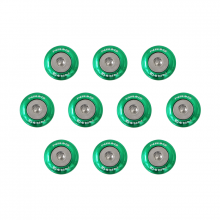 NRG Green Fender Washer Kit for Metal