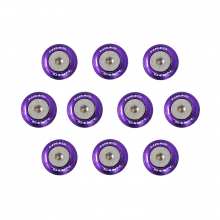 NRG Purple Fender Washer Kit for Metal