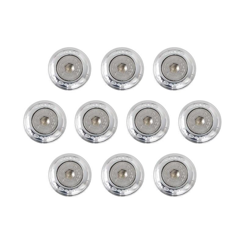 NRG Silver Fender Washer Kit for Metal