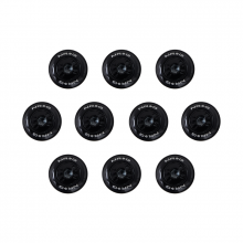 NRG Black Fender Washer Dress Up Kit Set of 10