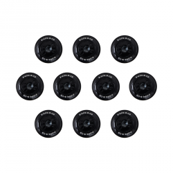 NRG Black Fender Washer Dress Up Kit Set of 10