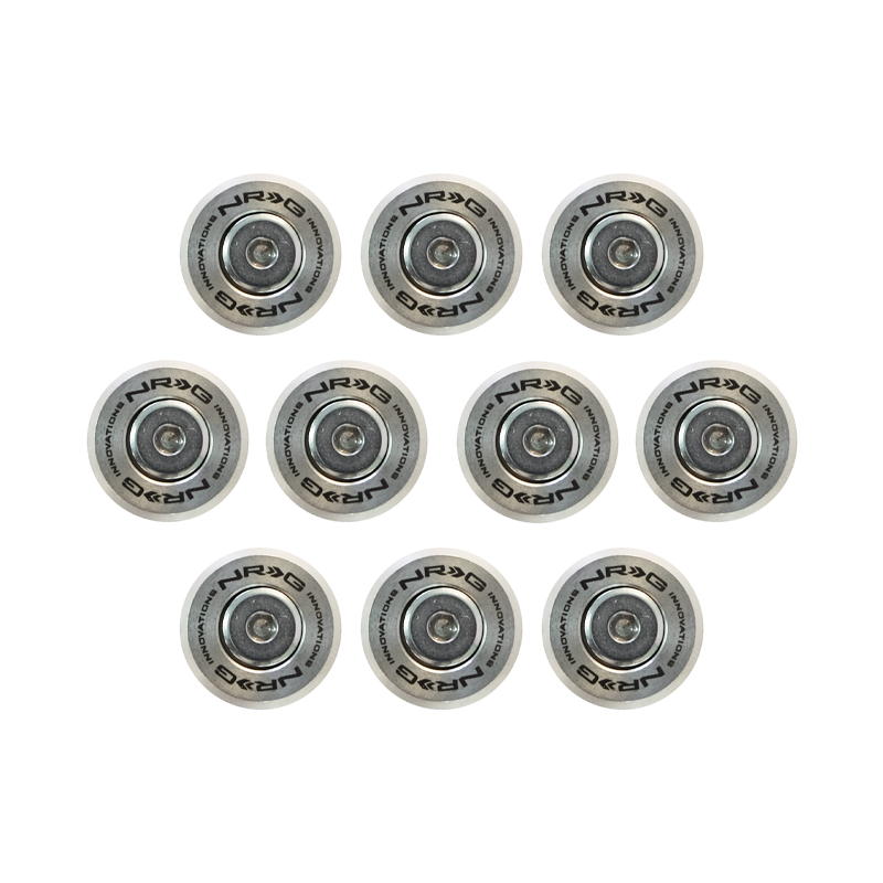 NRG Silver  Fender Washer Dress Up Kit