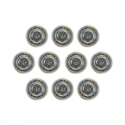 NRG Silver  Fender Washer Dress Up Kit