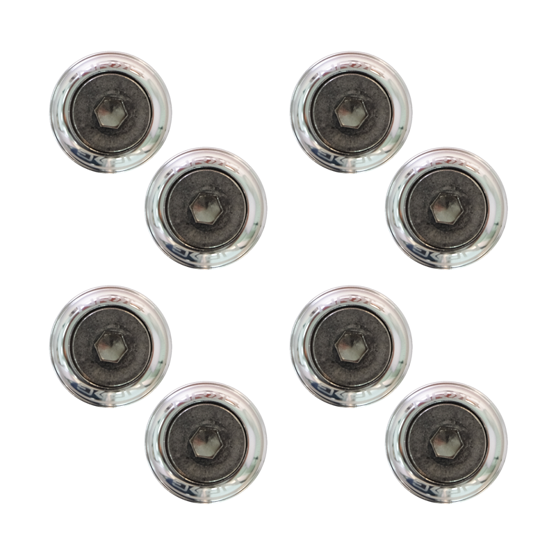 NRG Silver Fender Washer Dress Up Kit