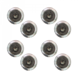 NRG Silver Fender Washer Dress Up Kit