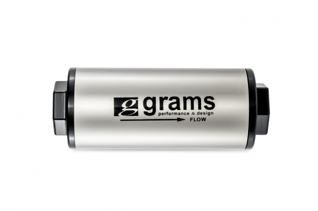 Grams Performance Fuel Filter 100 Micron -6AN
