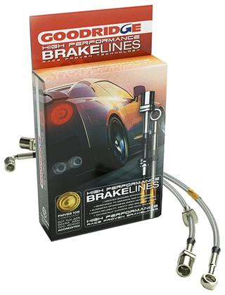 Goodridge 06-09 S2000 Stainless Steel Brake Lines: Front and Rear