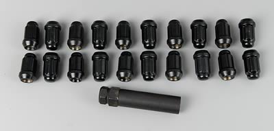 Gorilla Black Lug Nuts Pack M12 X 1 5 K Series Parts