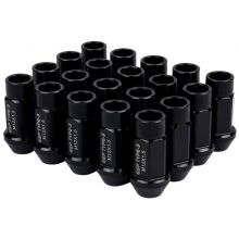 Godspeed Project Black Type 3 50mm Lug Nuts 20 Piece Set M12 X 1.5