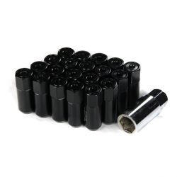 Godspeed Project Black Type 5 55mm Lug Nuts 20 Piece Set M12 X 1.5