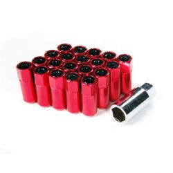 Godspeed Project Red Type 5 55mm Lug Nuts 20 Piece Set M12 X 1.5