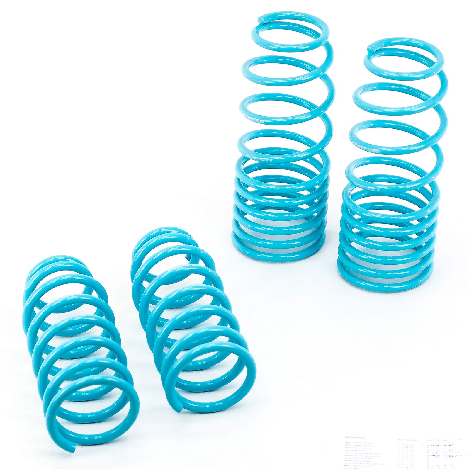 Godspeed Project 98-02 Accord / 99-03 TL / 01-03 CL Traction-S Lowering Springs
