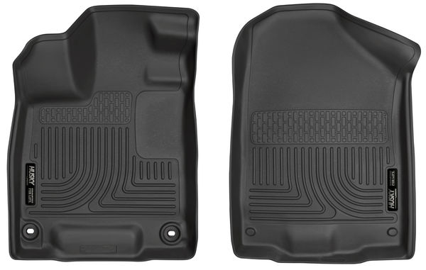 Husky 16-22 Pilot Black Front WeatherBeater Floor Liners