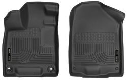 Husky 16-22 Pilot Black Front WeatherBeater Floor Liners