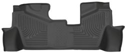 Husky 16-22 Pilot Black Rear Weatherbeater Floor Liners