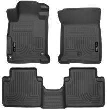Husky 13-17 Accord Sedan WeatherBeater Black Front & Rear Floor Liners