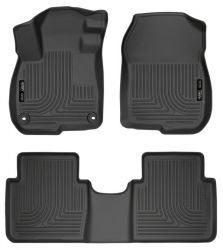 Husky 17-19 CR-V Weatherbeater Black Front and Rear Floor Liners