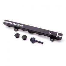 Hybrid Racing 02-06 RSX / 02-05 Civic Si Black Fuel Rail with EFI Fitting