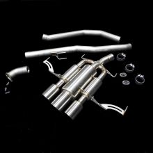 K-Tuned 17-21 Civic Type R 3" Cat-Back Exhaust (Aftermarket Downpipe)