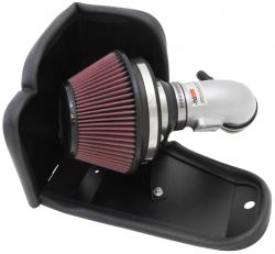 K&N 12-15 Civic 1.8L Silver Typhoon Intake