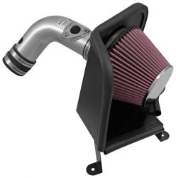 K&N 16-17 ILX 2.4L Silver Typhoon Cold Air Intake