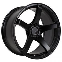 Enkei KOJIN Black Wheel: 18x9.5 30mm Offset 5x114.3 72.6mm Bore