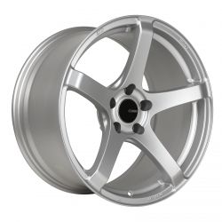Enkei KOJIN Silver Wheel: 17x8 35mm Offset 5x114.3 72.6mm Bore