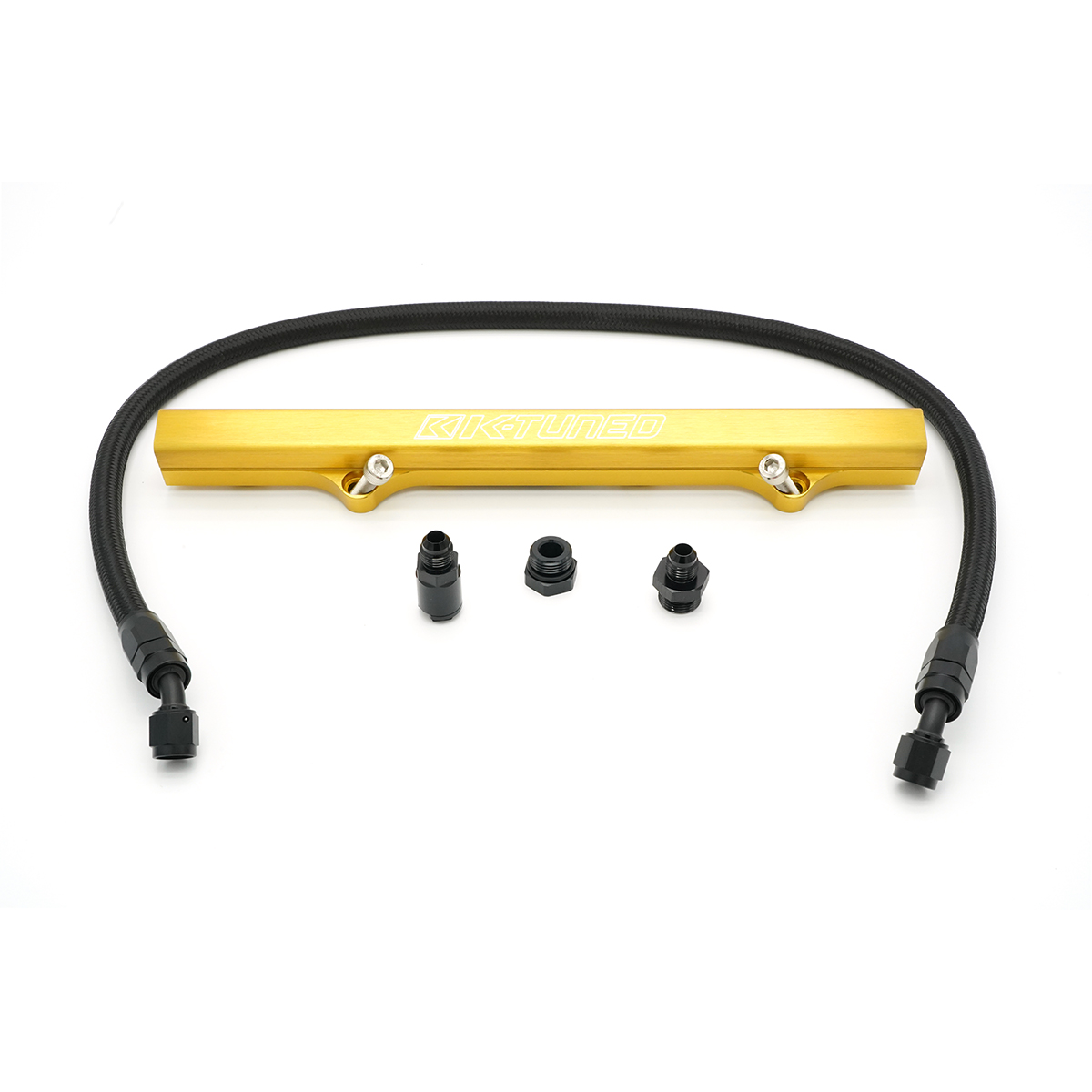 K-Tuned Gold Fuel Rail Kit: Side Feed