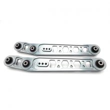 K-Tuned 96-00 Civic Silver Rear Lower Control Arms (Rubber Bushing)