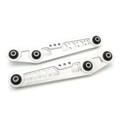 K-Tuned 94-01 Integra / 88-95 Civic Silver Rear Lower Control Arms w/ Spherical Bushing