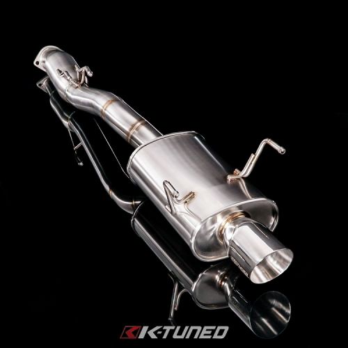 K-Tuned 02-06 RSX Type S 3" Oval Cat-Back Exhaust System: K Series Parts
