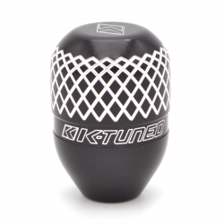 K-Tuned Black M10 x 1.5 Billet Shift Knob