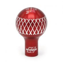 K-Tuned Red Tall TR 6 Speed Shift Knob