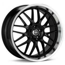 Enkei LUSSO Black Wheel: 18x7.5 42mm Offset 5x114.3 Bolt Pattern 72.6 Bore