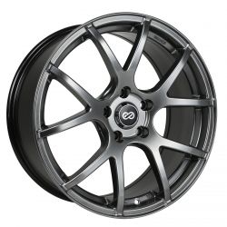 Enkei M52 Hyper Black Wheel: 18x8 42mm Offset 5x120 72.6mm Bore