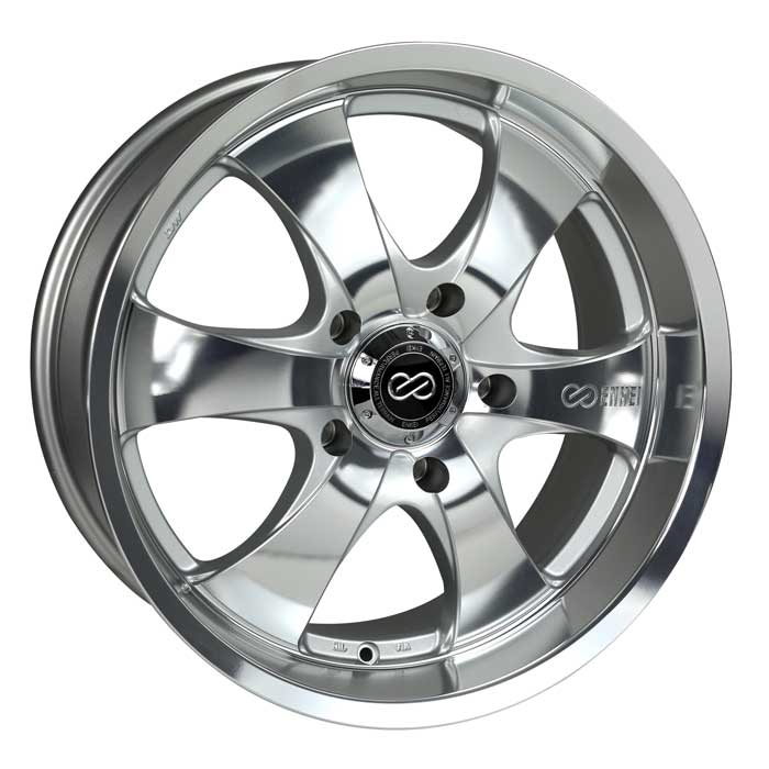 Enkei M6 Silver Mach Wheel: 20x9 20mm Offset 5x127
