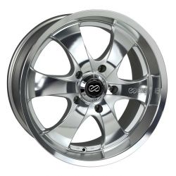Enkei M6 Silver Mach Wheel: 17x8 35mm Offset 6x139.7 78mm Bore