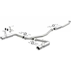 Magnalflow 16-21 Civic Base 2.0L Cat-Back Exhaust System