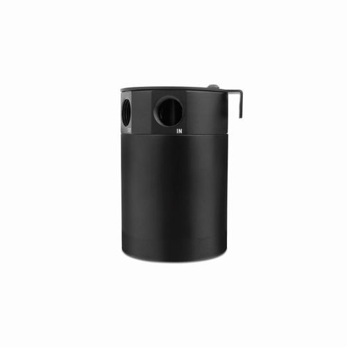 Mishimoto Black 3 Port Compact Baffled Oil Catch Can | MMBCC-CBTHR Mishimoto Black 3 Port Compact Baffled Oil Catch Can | MMBCC-CBTHR