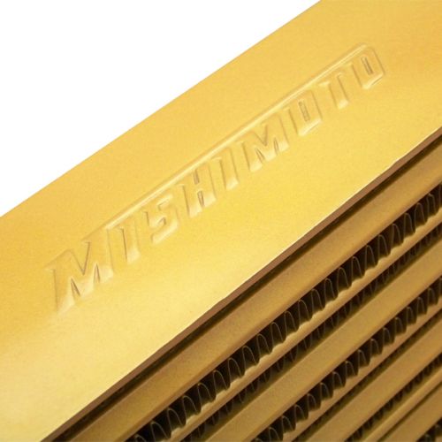 MISHIMOTO Universal Special Edition Gold M-Line Intercooler Free Shipping 