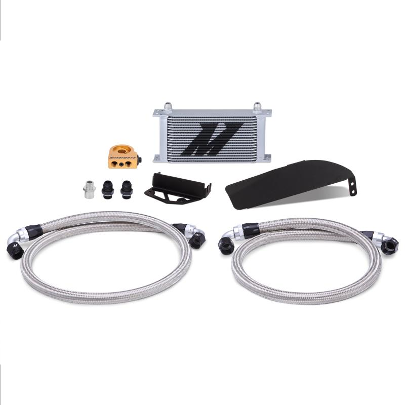 Mishimoto 17-21 Civic Type R Silver Direct Fit Oil Cooler Kit