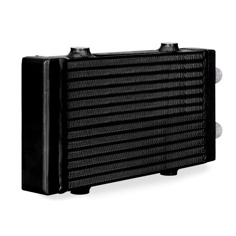 Mishimoto Black Dual Pass Bar Plate Oil Cooler: Small
