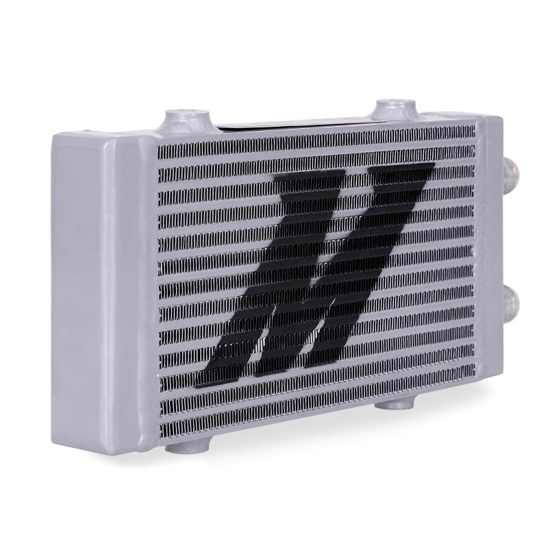 Mishimoto Silver Dual Pass Bar Plate Oil Cooler: Small