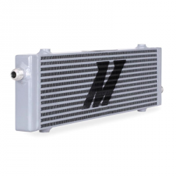 Mishimoto Silver Cross Flow Bar & Plate Oil Cooler: Large