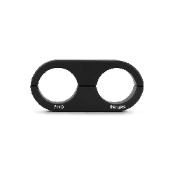 Mishimoto Oil Line Stay: -10AN, Black