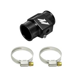 Mishimoto Black Water Temp. Sensor Adapter: 38mm